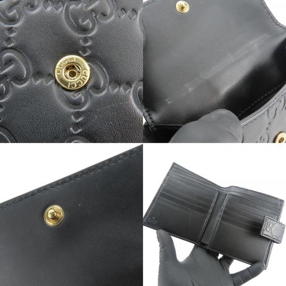 GUCCI Black Leather Wallet - Picture 7 of 11